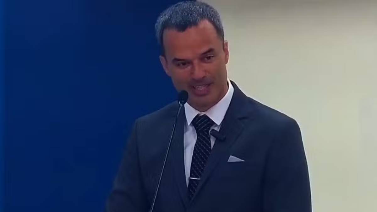 O prefeito também anunciou os secretários do governo municipal na cerimônia