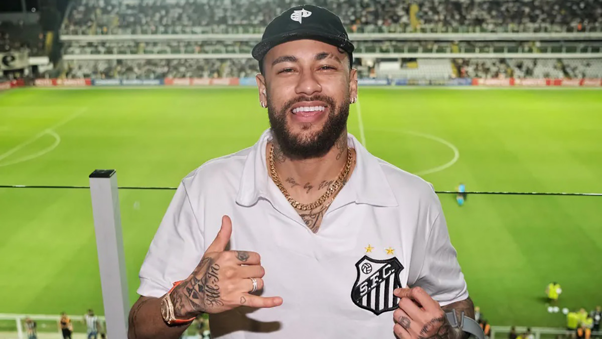 A novela finalmente acabou e Neymar está de volta ao Santos