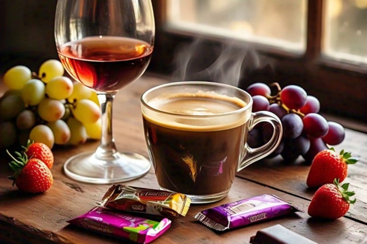Café, vinho e chocolate estão entre os alimentos que ajudam a reduzir doenças cardiovasculares
