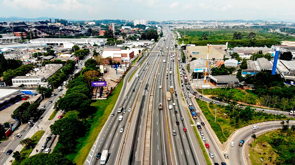 A Presidente Dutra terá o primeiro pedágio eletrônico Free Flow por trecho percorrido