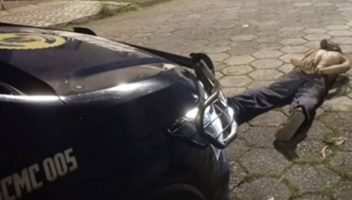 Em ronda pela madrugada, GCM de Cubatão frustrou tentativa de furto na Vila Nova