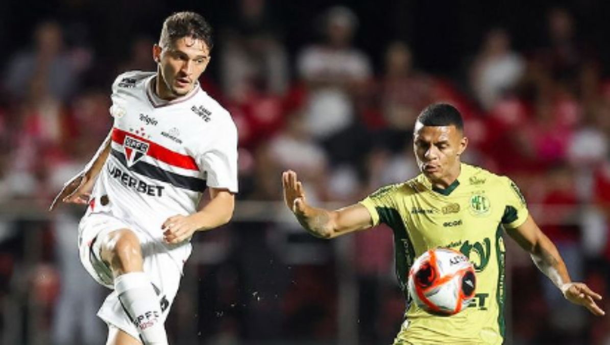 O Tricolor abriu o placar com Oscar, mas sofreu o empate logo em seguida