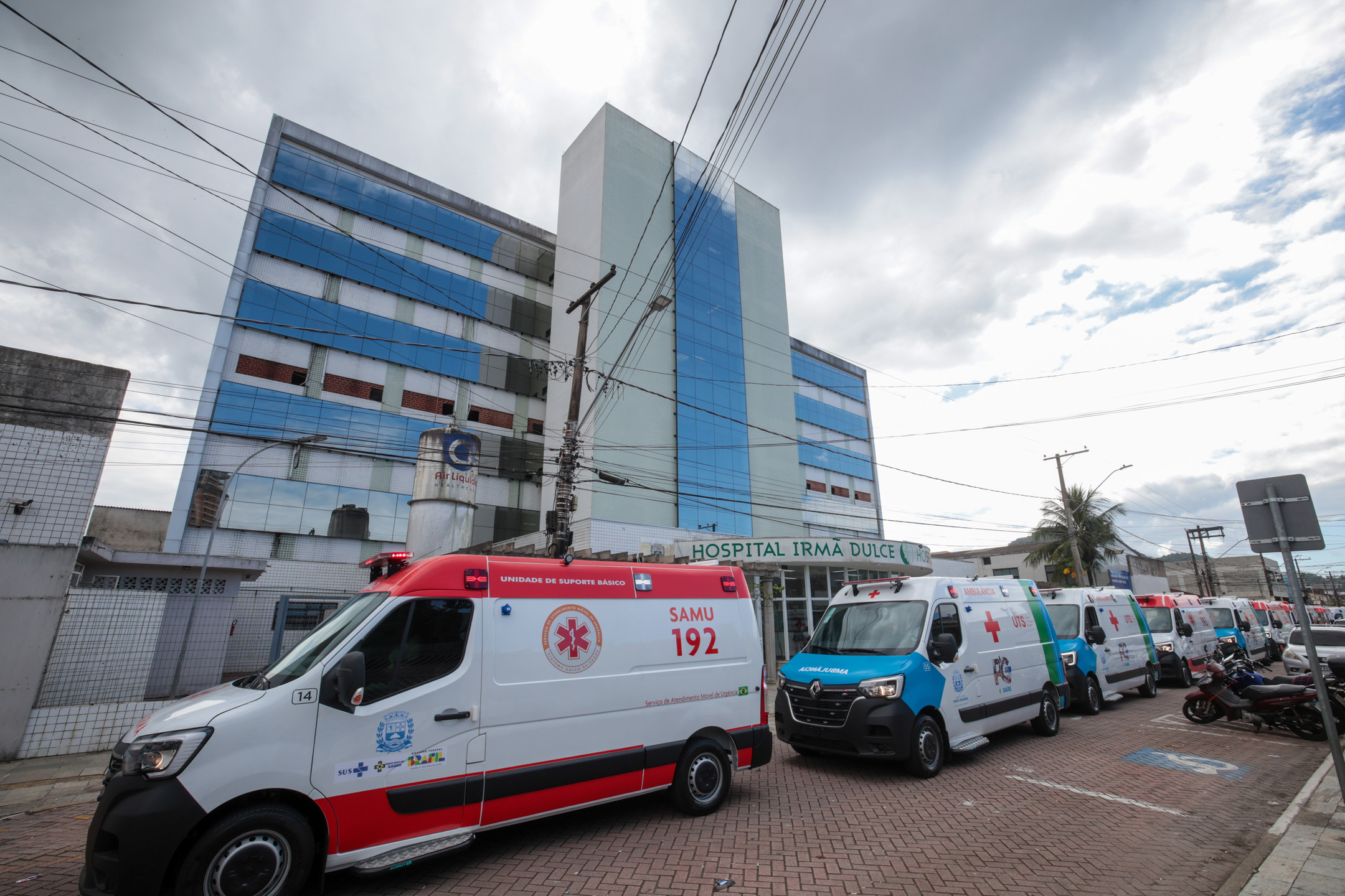 O SAMU de Praia Grande passa a contar com uma frota totalmente renovada