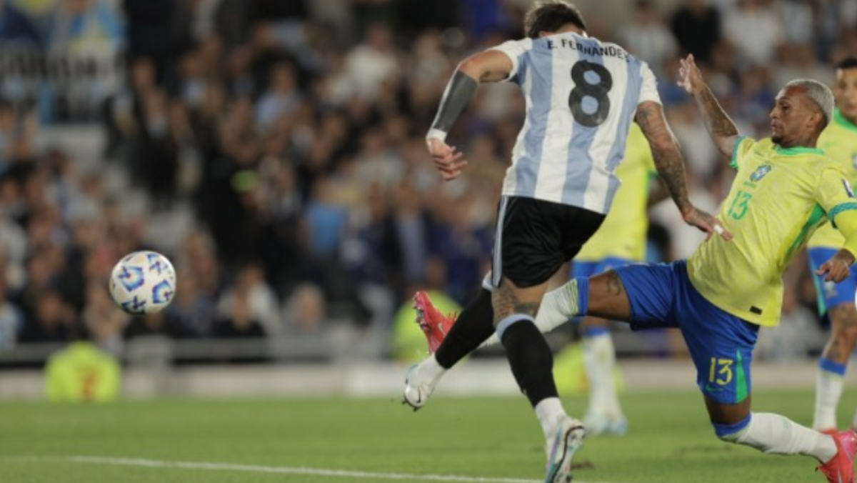 A Seleção Argentina marcou mais dois gols no segundo tempo