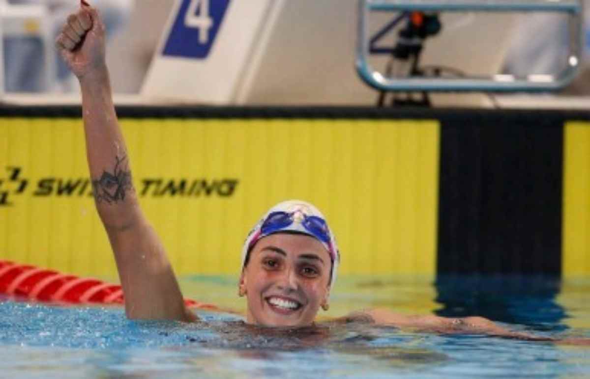 Roncatto conquistou a medalha de ouro nos 800 metros livre