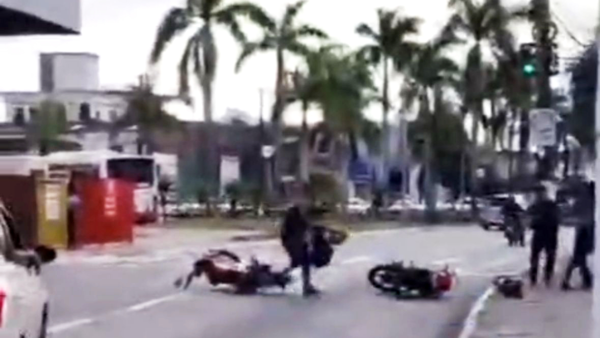 O desentendimento rapidamente se transformou em agressões físicas