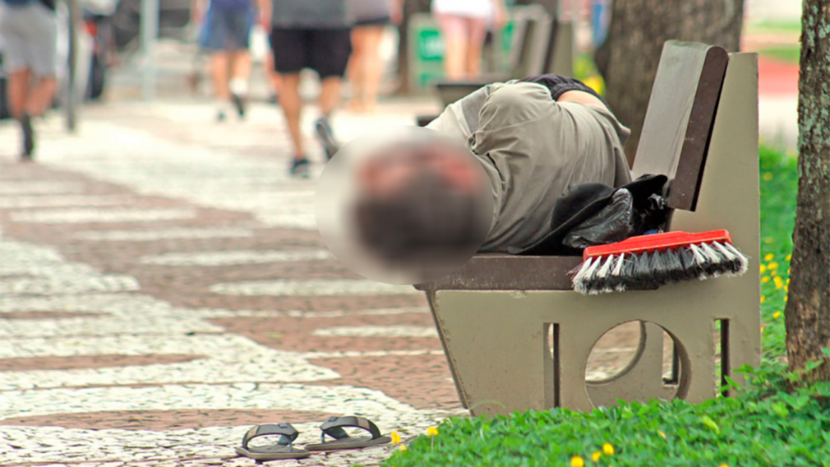 Atualmente, existem 1.542 pessoas em situação de rua em Santos