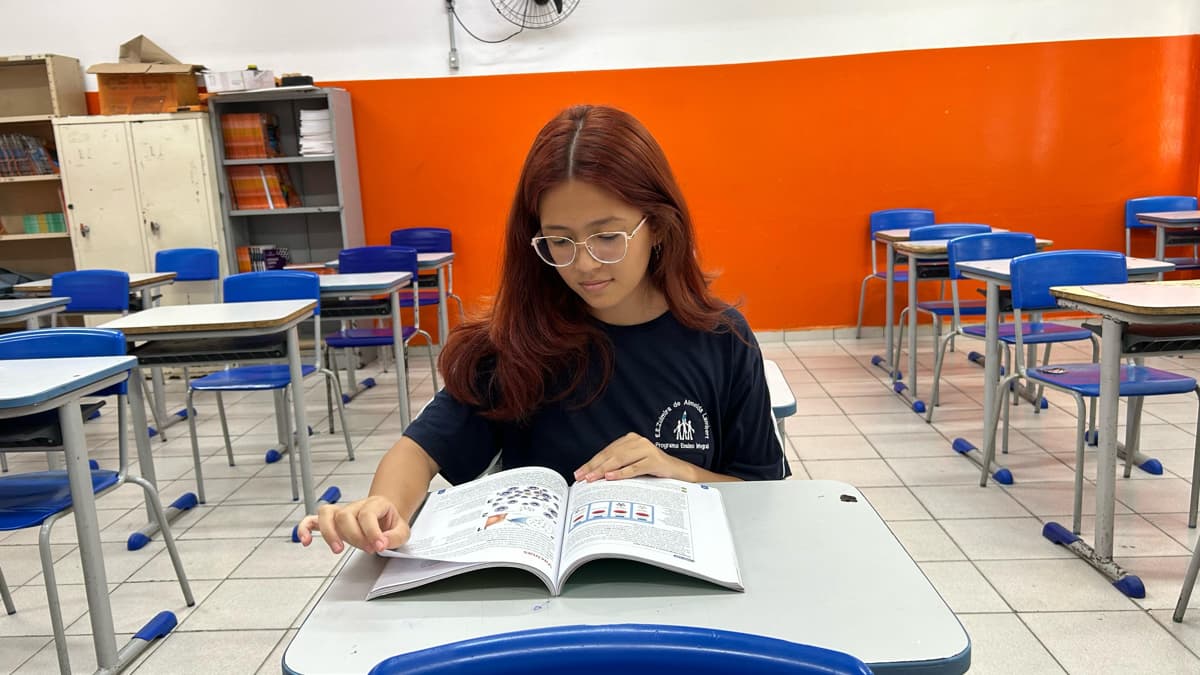 Kiara Naomi Cogima foi selecionada para participar do programa 'Prontos Pro Mundo'