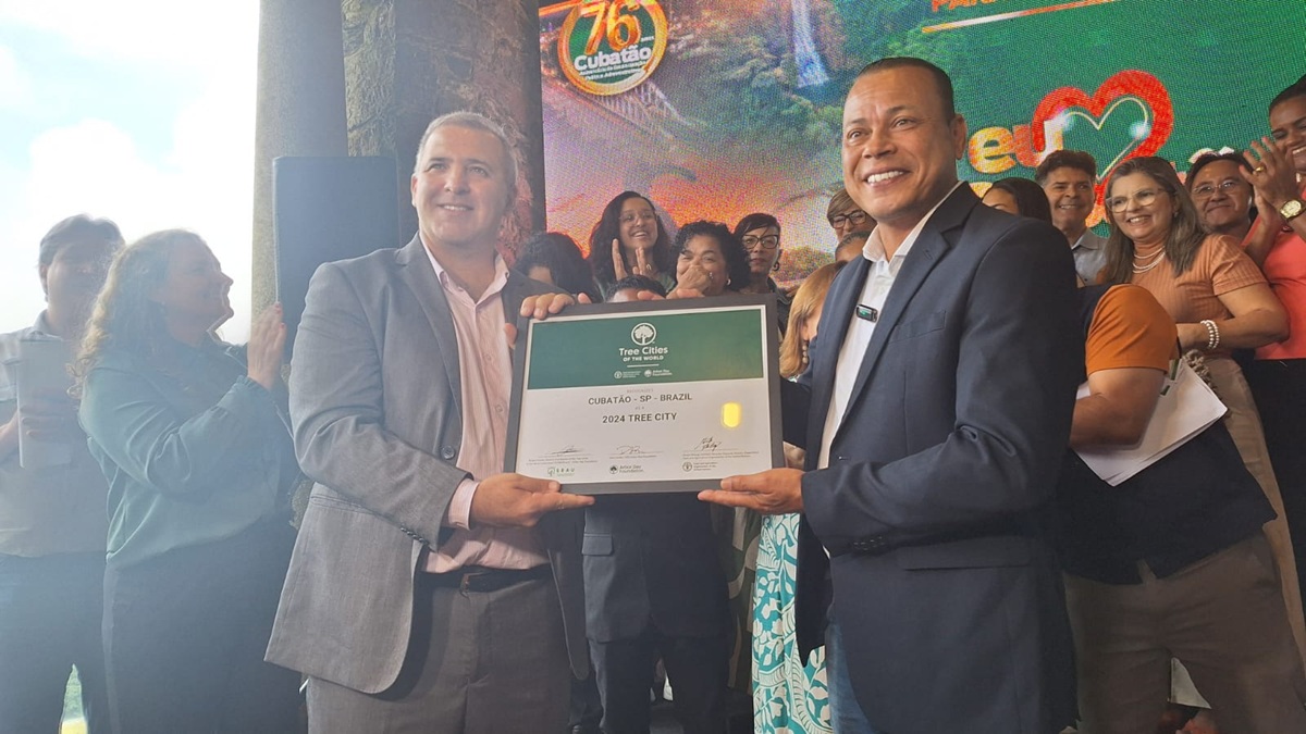 Cerimônia para entrega do selo aconteceu nesta quarta-feira (16), no Parque Caminhos do Mar