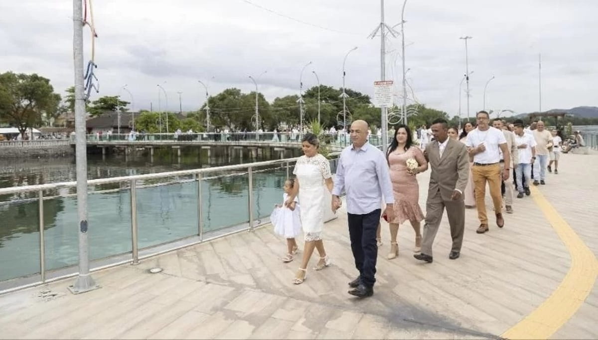 A cerimônia será realizada no dia 31 de maio, no Píer do Jardim Casqueiro