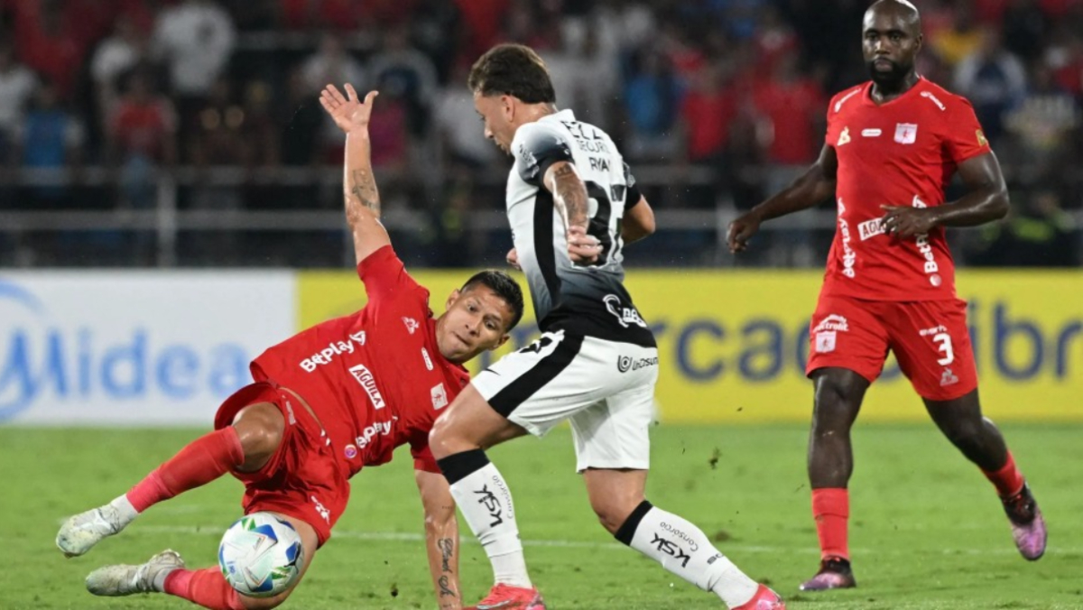 O Corinthians empatou no final da segunda etapa