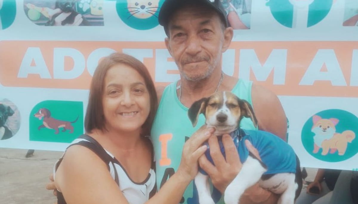 Jorge e Vicentina já têm uma longa história de amor com animais de estimação