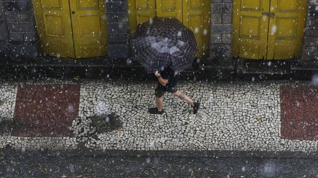 Frente fria de forte intensidade chega ao litoral de SP nessa quinta
