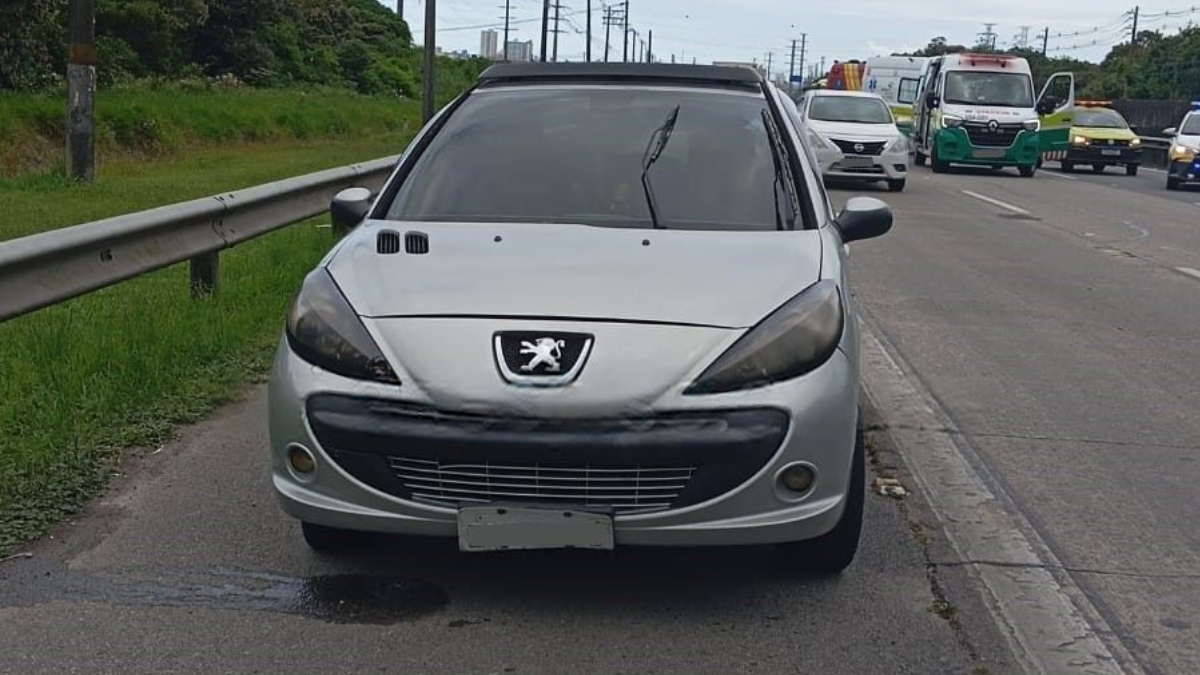 O motorista relatou que não teve tempo suficiente para frear ou desviar da vítima