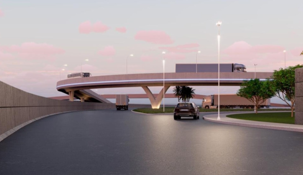 Novo acesso ficaria na Avenida Antônio Luiz Pimenta e facilitaria a chegada ao centro da cidade