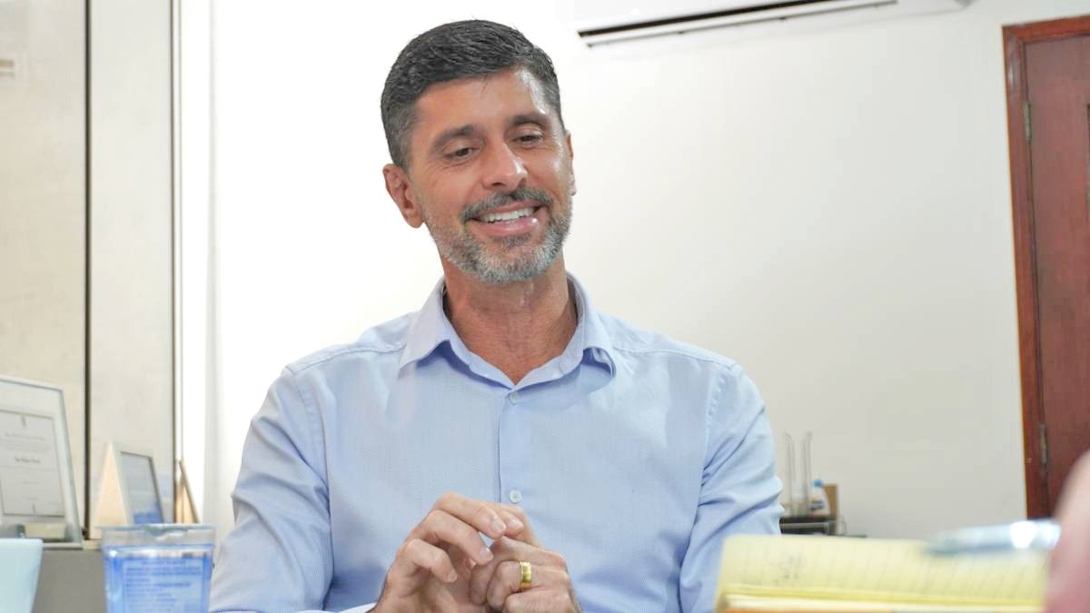 O prefeito de Itanhaém Tiago Cervantes (Republicanos)