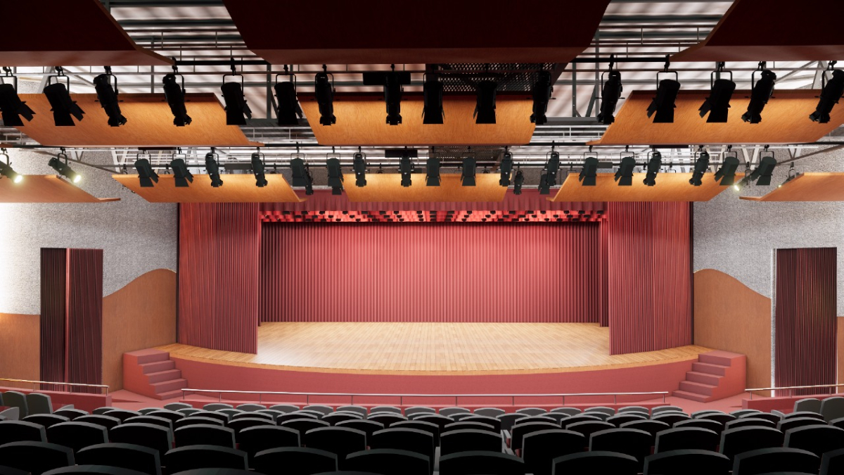 Bermedo projeta a inauguração do futuro teatro com um grande artista