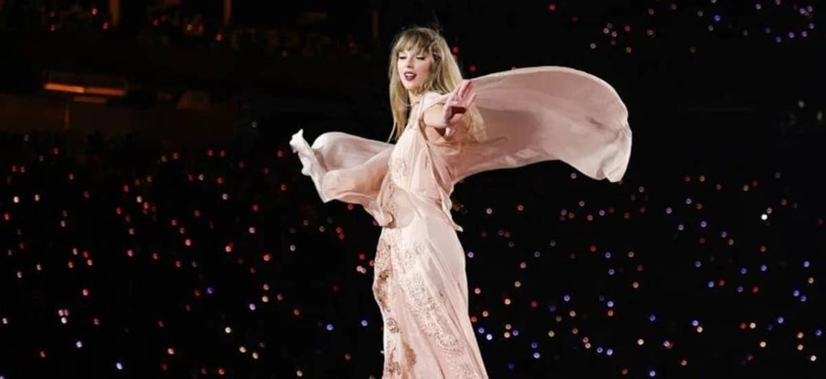 Taylor em apresentação em Las Vegas, no ano de 2024