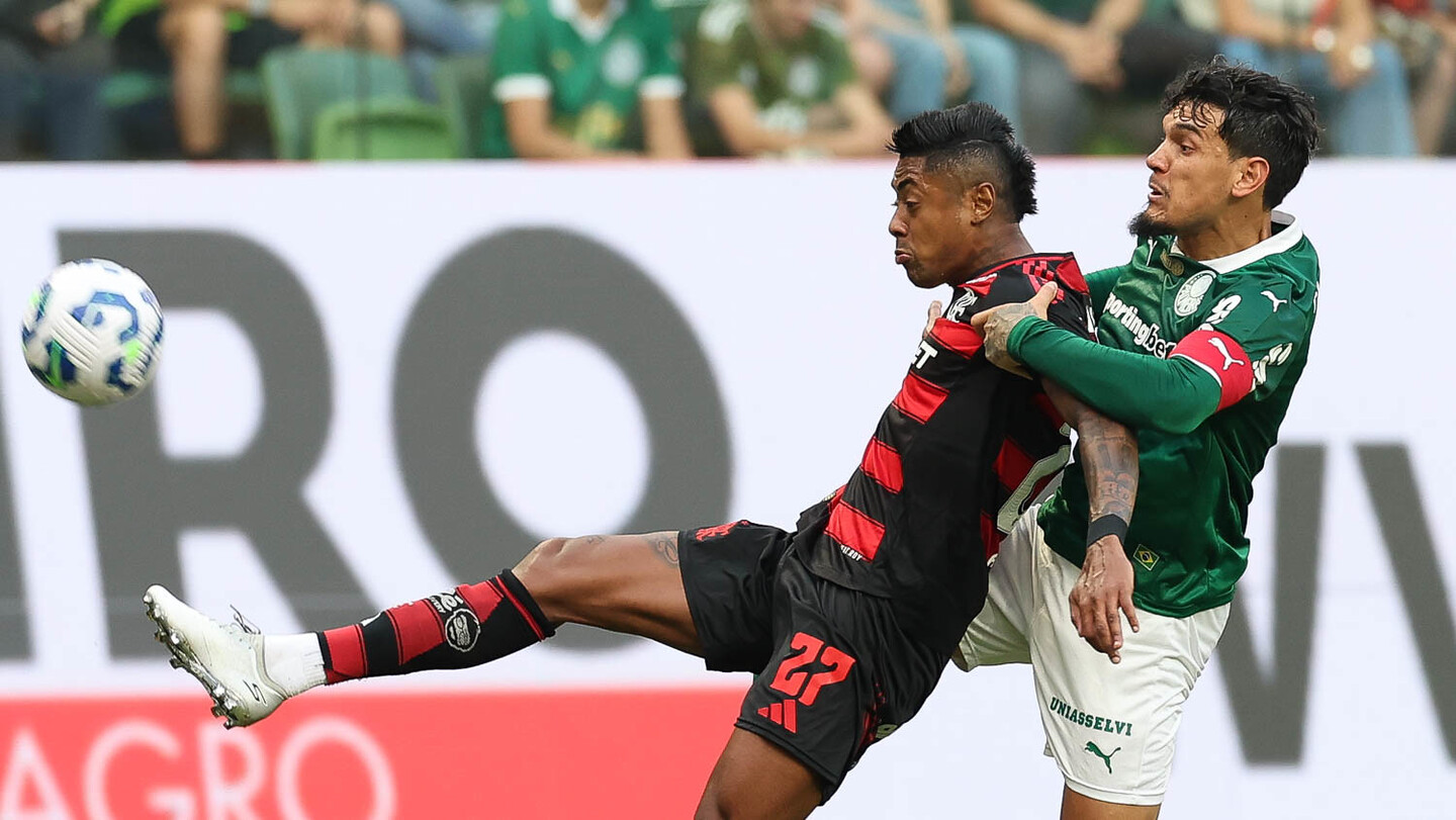 Agora, o Palmeiras ficou com 22 pontos, enquanto o Flamengo foi a 21