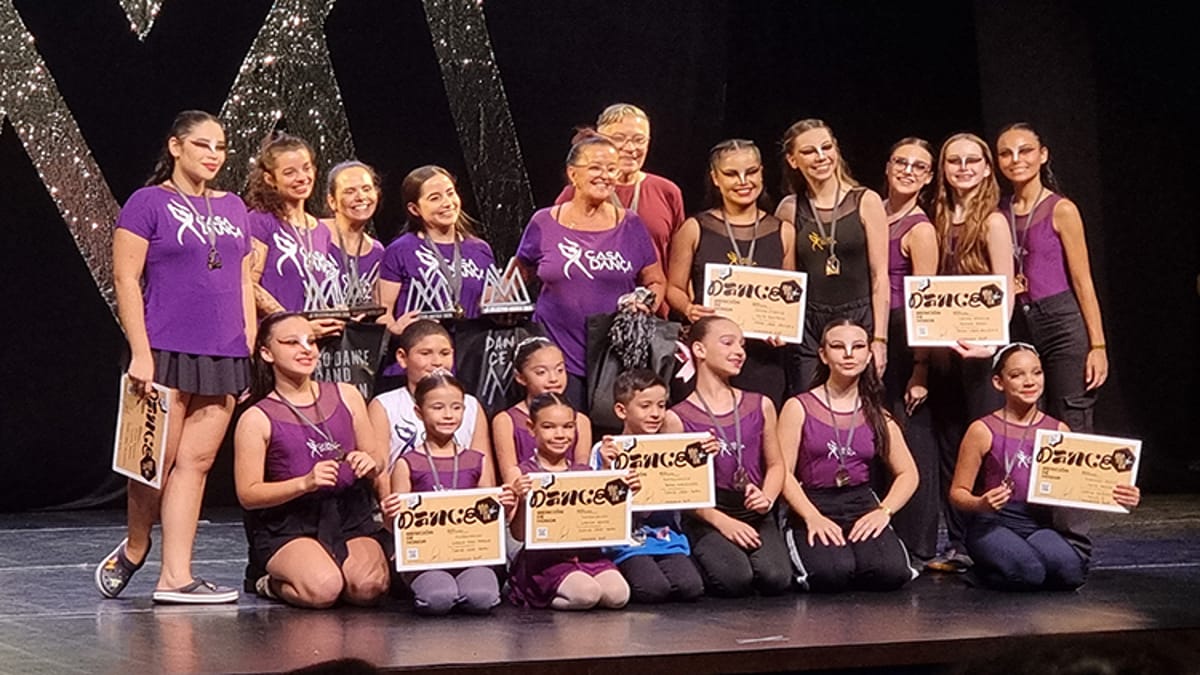 Das 18 coreografias apresentadas, todas conquistaram o 1&ordm; lugar em suas categorias