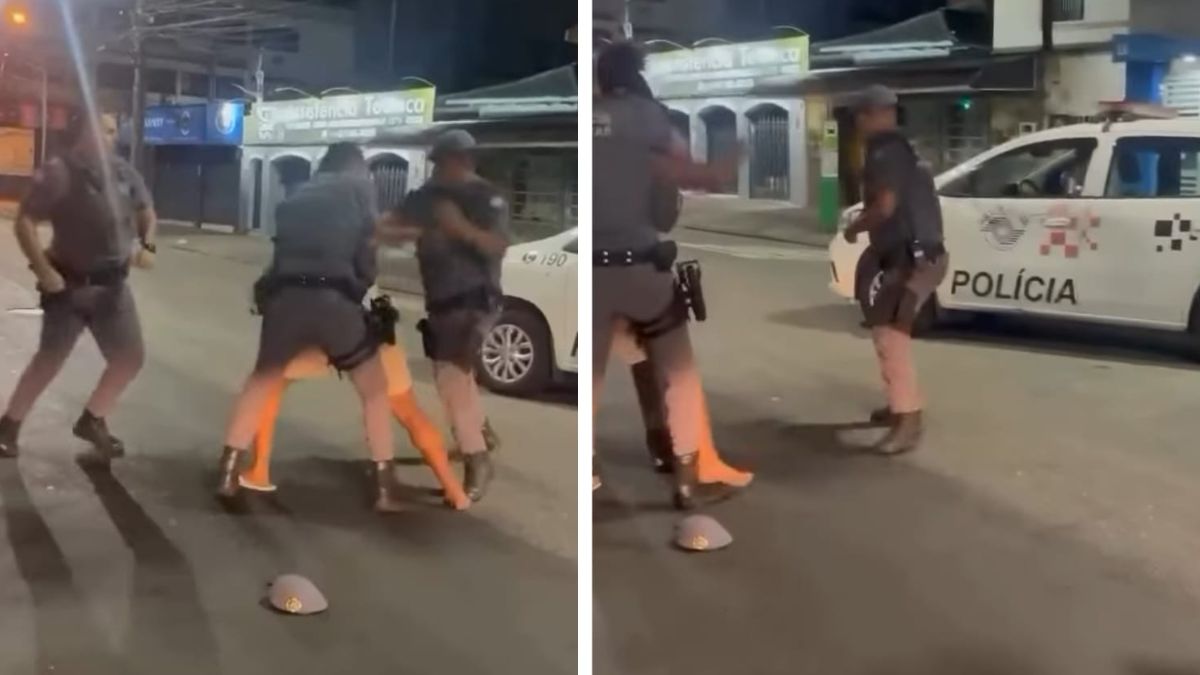 O caso, registrado em vídeo por testemunhas, causou indignação nas redes sociais e levantou questionamentos sobre abuso de autoridade.