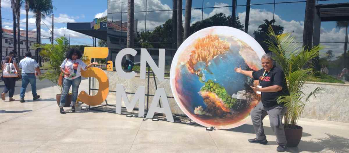 A cidade de São Vicente marcou presença na 5ª Conferência Nacional de Meio Ambiente (CNMA)