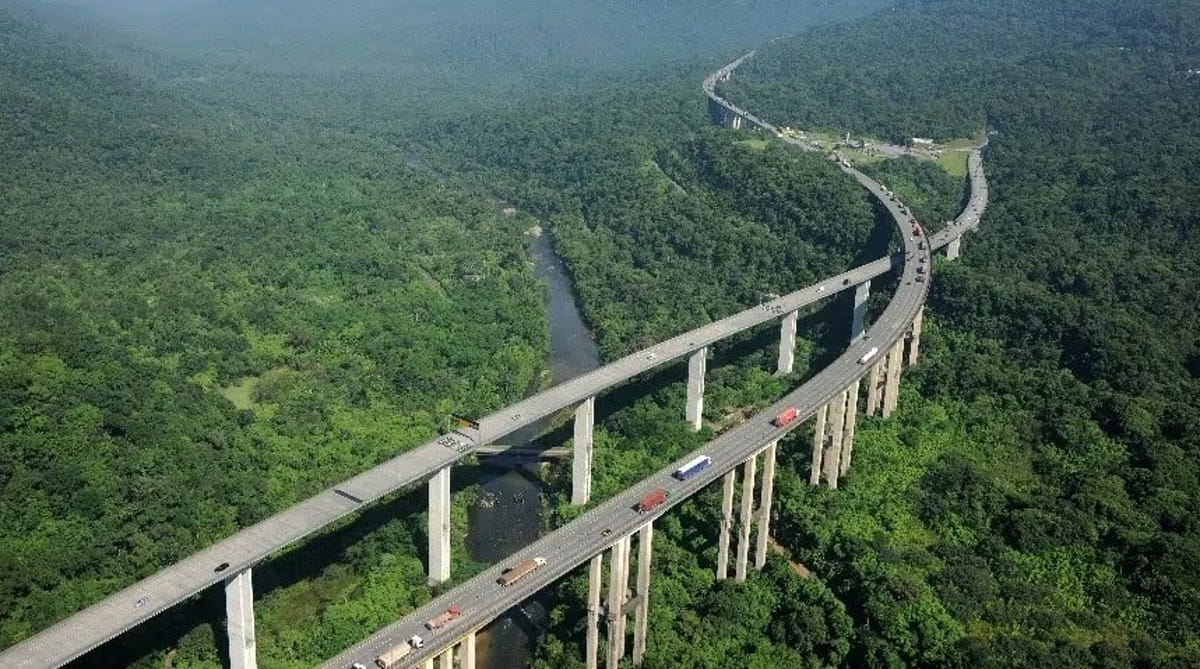 A nova pista terá 21,5 km e será composto 80% por túneis