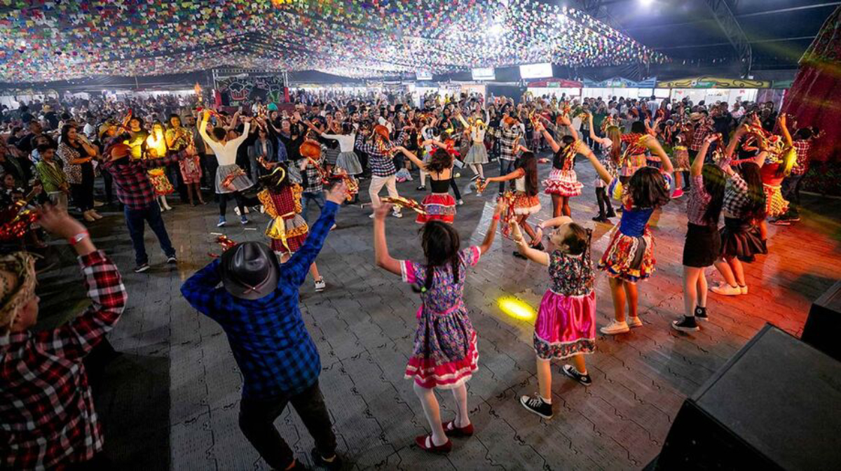 A Vila Junina era um dos principais atrativos culturais de Praia Grande