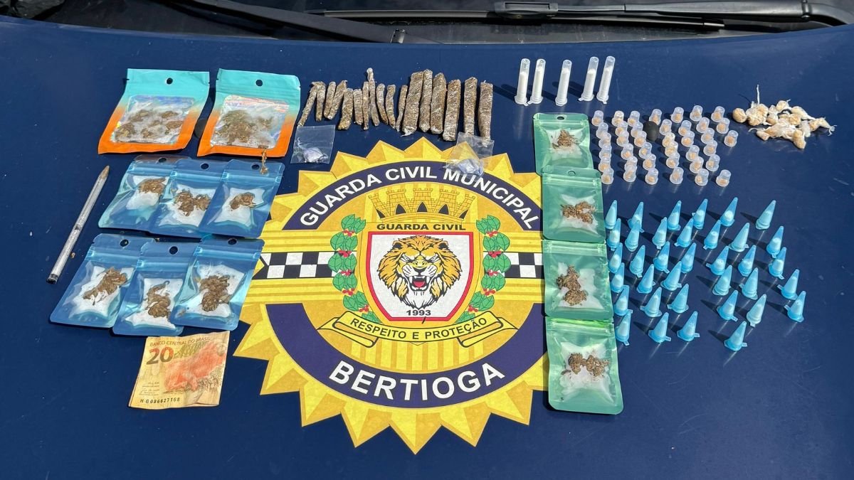 Entorpecentes foram apreendidos por ronda escolar em Bertioga