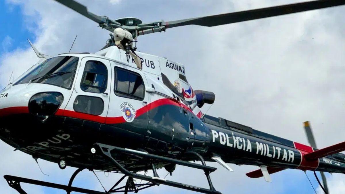 o Comando de Aviação da Polícia Militar de São Paulo protagonizou duas operações de resgate