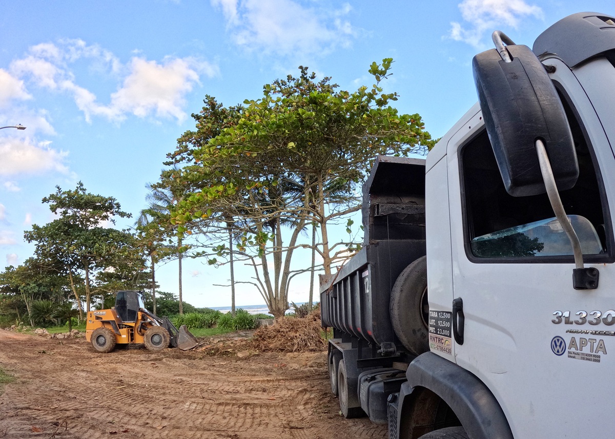 Prefeitura de Itanhaém deu início nesta semana às obras de extensão da Orla do Jardim Suarão