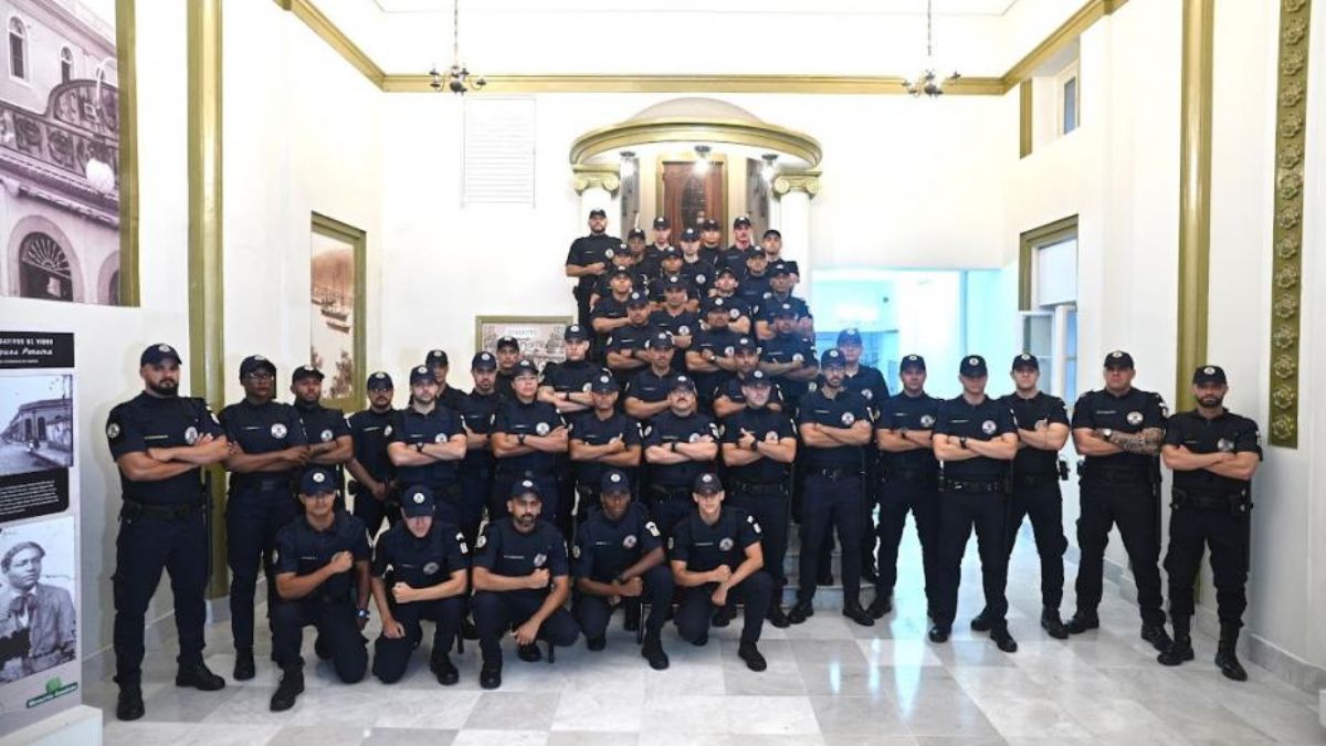 Santos reforça segurança com 47 novos guardas civis municipais.