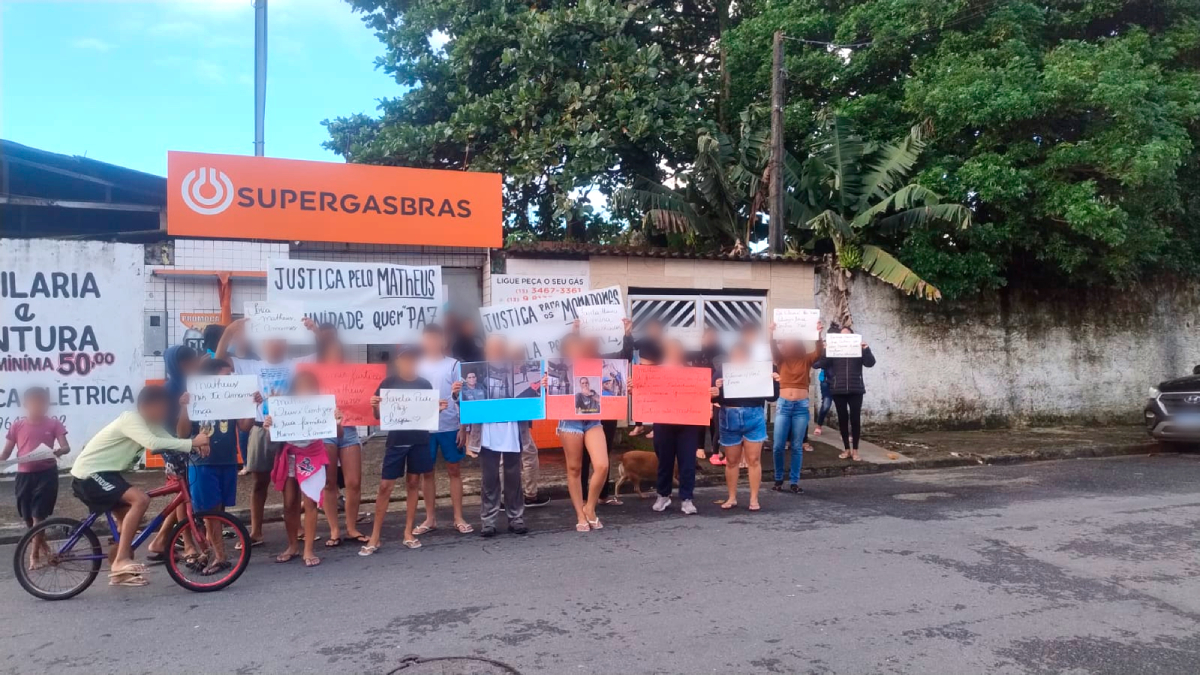 Segundo a versão policial, Matheus foi o único baleado por estar armado e por ter atentado contra a vida dos policiais