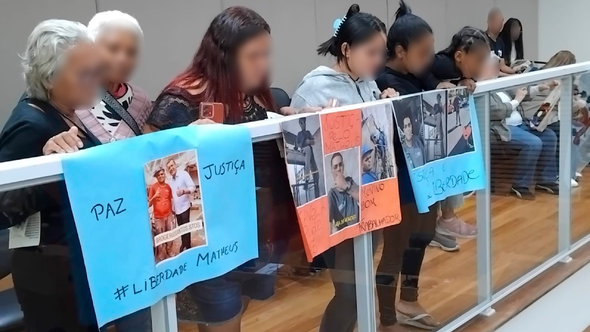 A família de Matheus e os vizinhos garantem que o rapaz é inocente