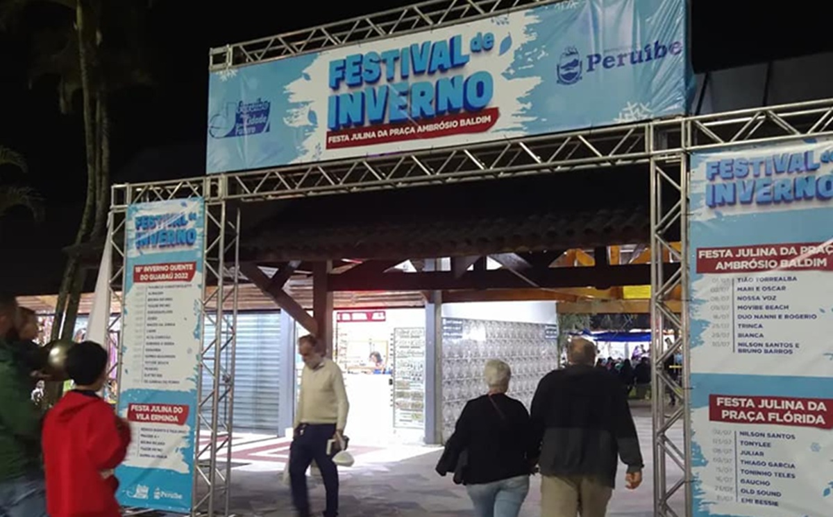 Festival de Inverno agita Peruíbe com festas juninas e vacinação gratuita