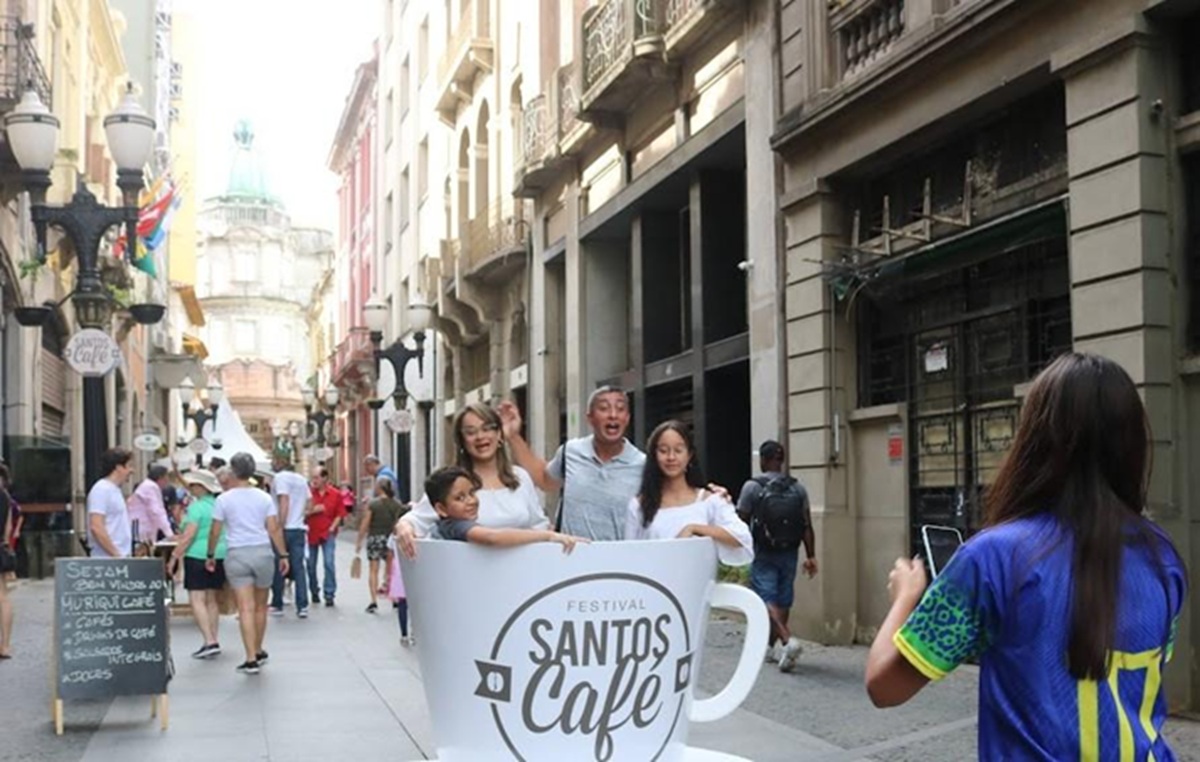 Aroma e o sabor do café vão dominar o Centro Histórico de Santos entre os dias 11 e 13 de julho