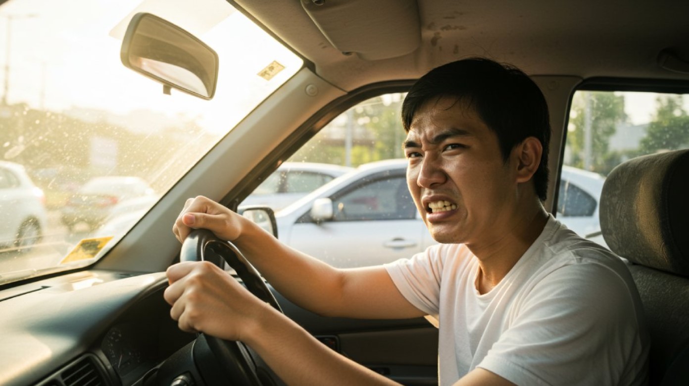 É comum se irritar com o trânsito, mas isso não pode virar um hábito