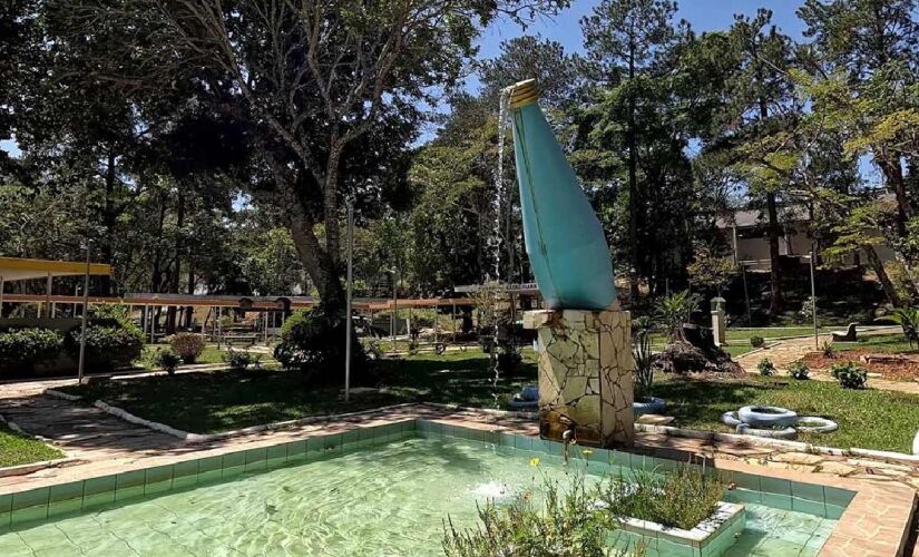 A água de Cambuquira é famosa pela sua composição mineral