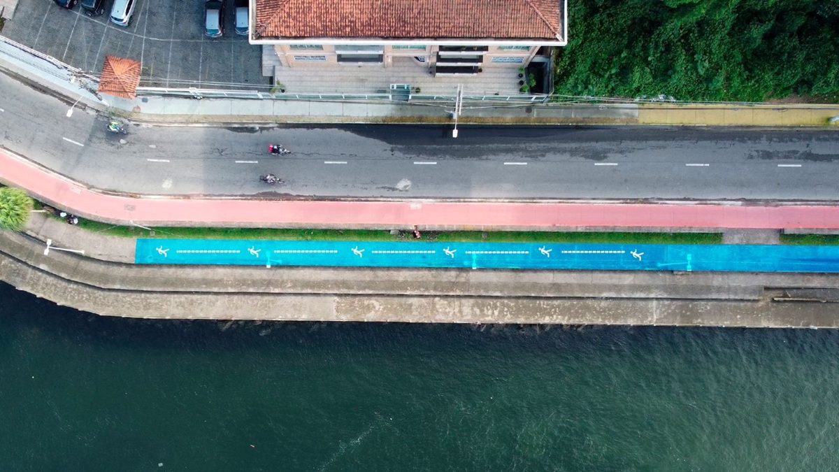 Com cerca de 1,5 km de extensão (ida e volta), o novo percurso será implantado ao longo da Avenida Getúlio Vargas