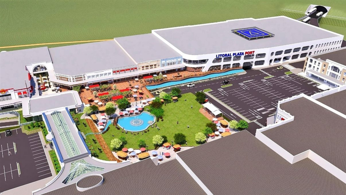 A unidade será erguida em frente ao Litoral Plaza Shopping