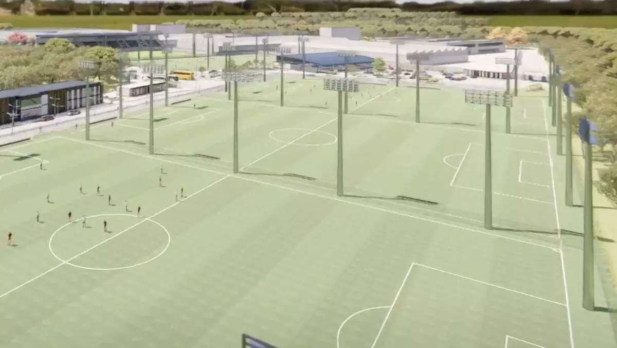 O novo Centro de Treinamento do Santos FC será instalado em uma área de mais de 90 mil m²