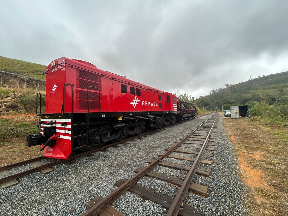 Expresso da Mantiqueira inicia viagens-teste entre SP e MG neste fim de semana