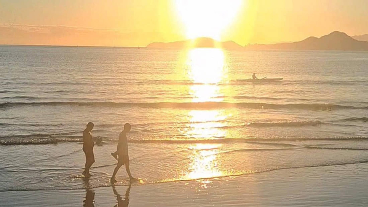 Amplitude térmica das praias é sempre menor