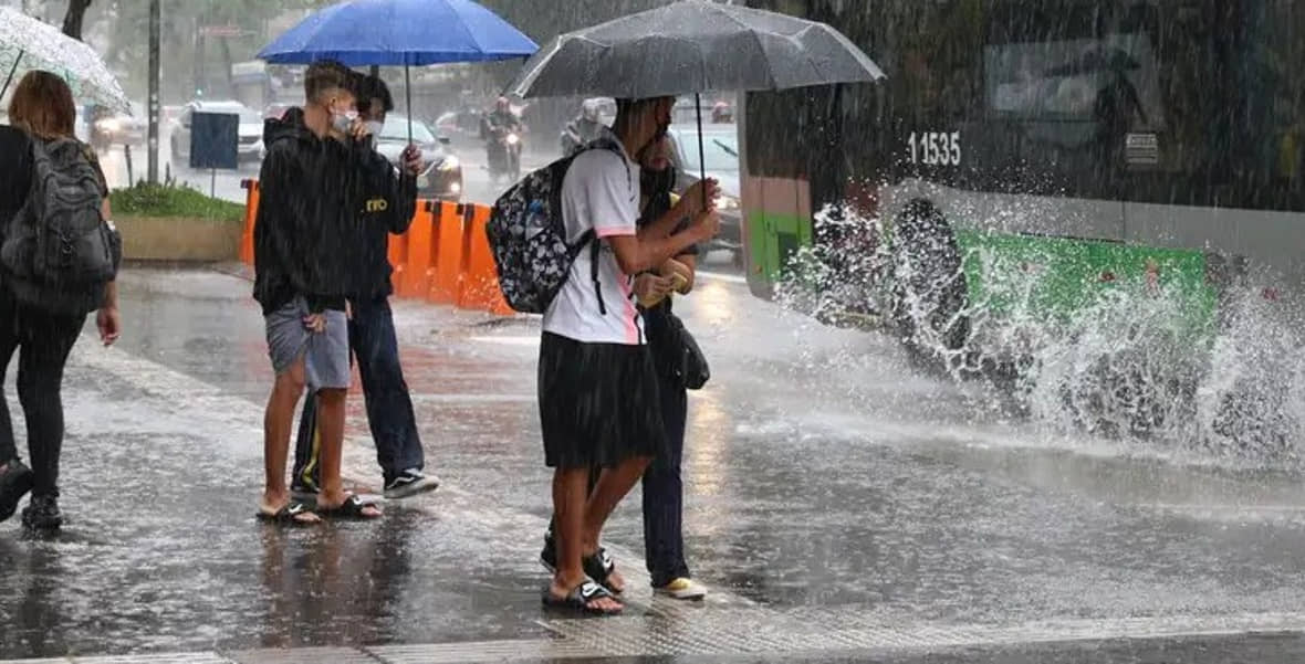 Ciclone extratropical e frente fria atuarão juntos no começo dessa semana