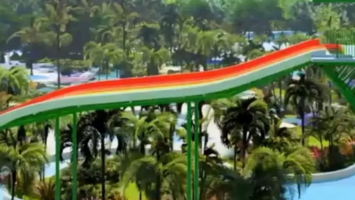 Ainda sem nome oficial que será definido em uma escolha popular , a atração já é conhecida como 'rampa gigante'