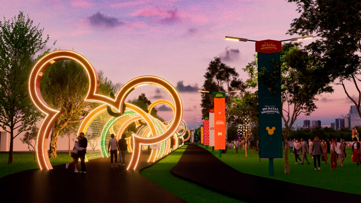 Pela primeira vez no país, Curitiba será palco do espetáculo natalino oficial da Disney.