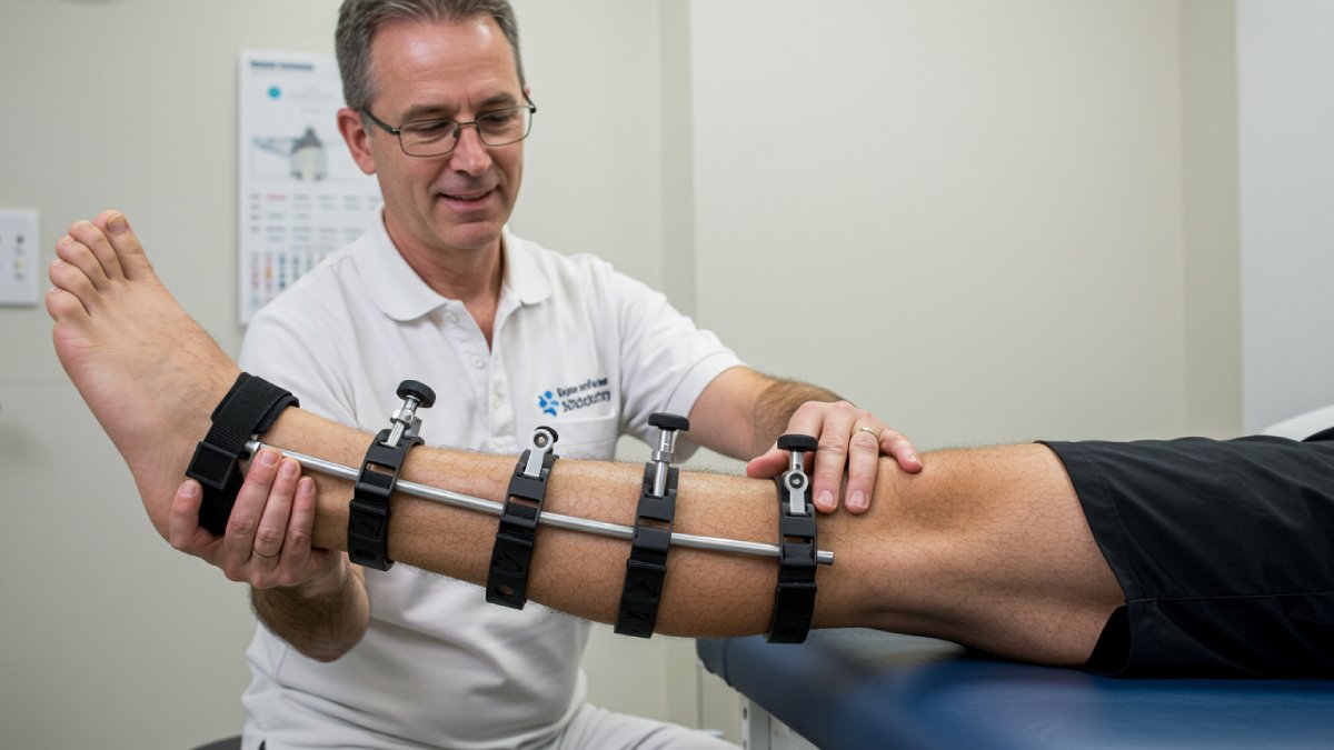 O período de recuperação envolve sessões intensas de fisioterapia