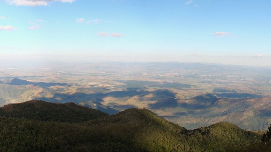 Em dias claros, é possível avistar mais de dez cidades do Vale