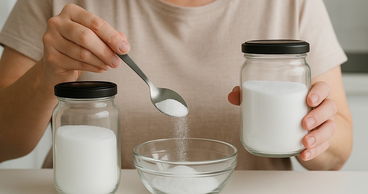 Juntos, o sal e o bicarbonato de sódio fazem milagre para a limpeza da casa