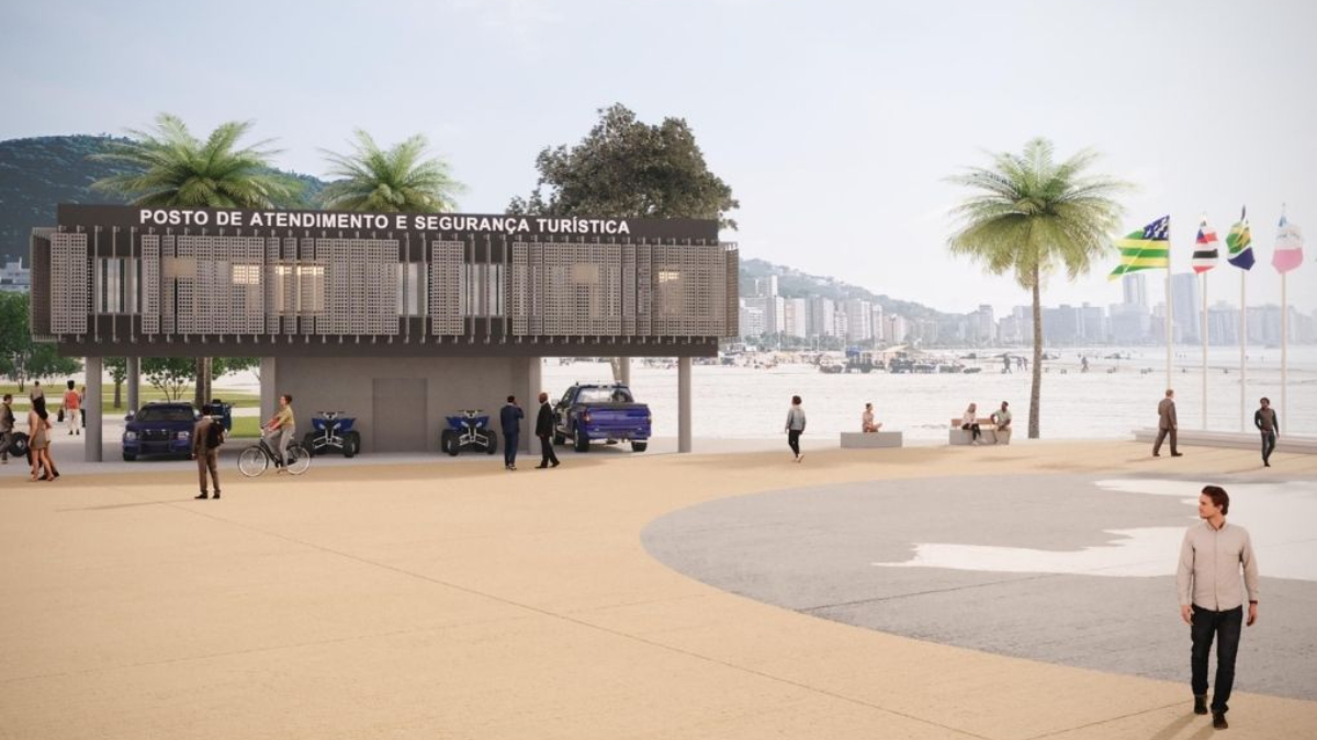 A construção faz parte do programa São Vicente de Cara Nova